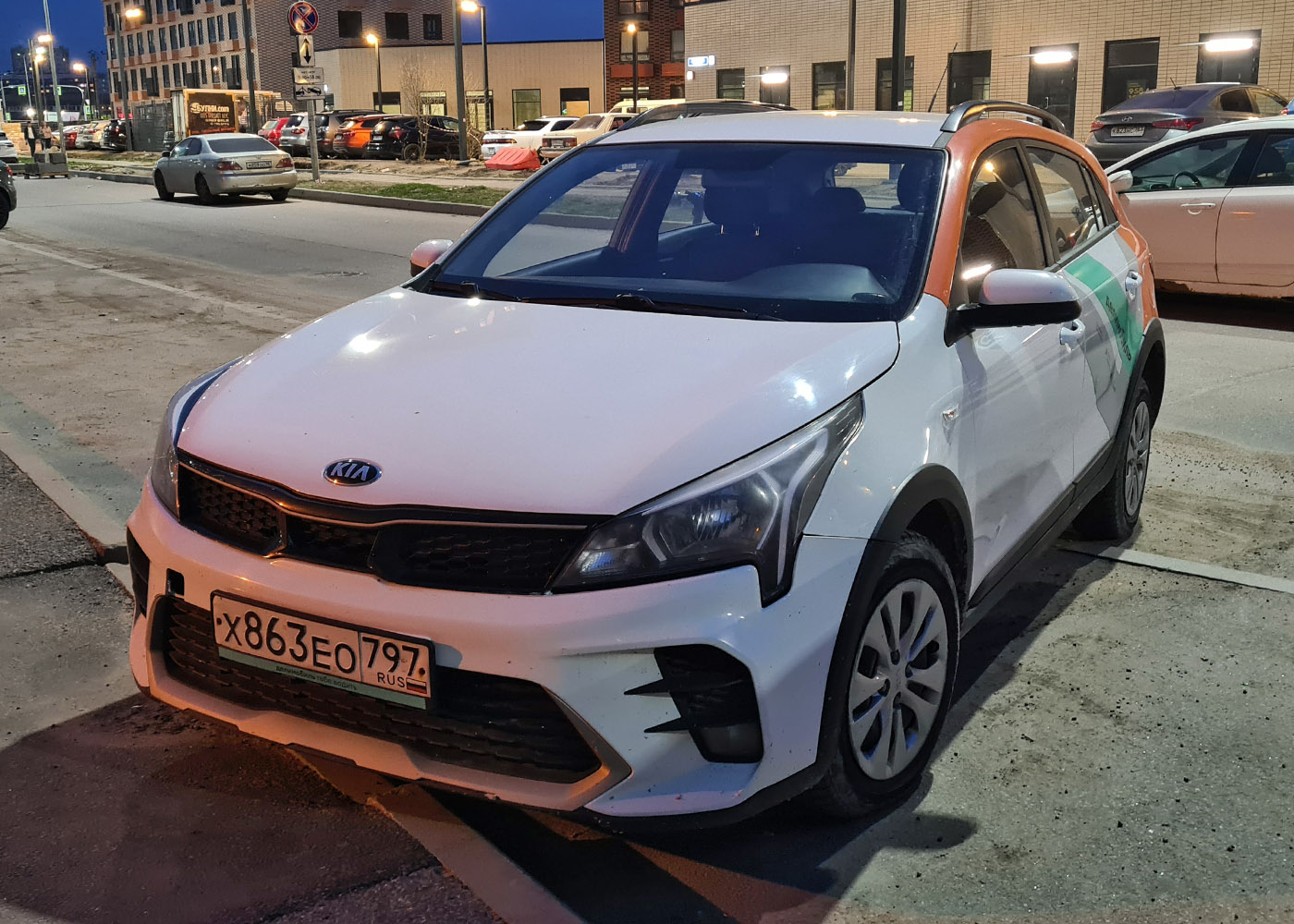 Санкт-Петербург, KIA Rio № Х 863 ЕО 797