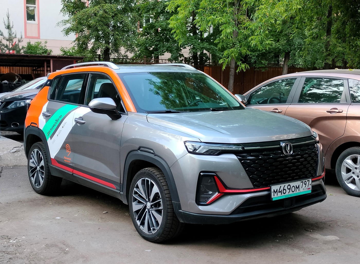 Москва, Changan CS35 № М 469 ОМ 797