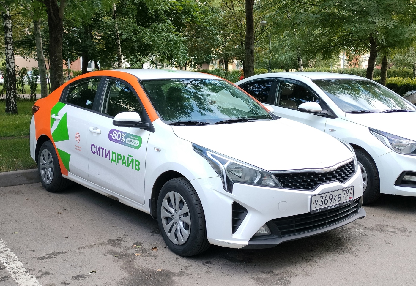Москва, KIA Rio № У 369 КВ 797