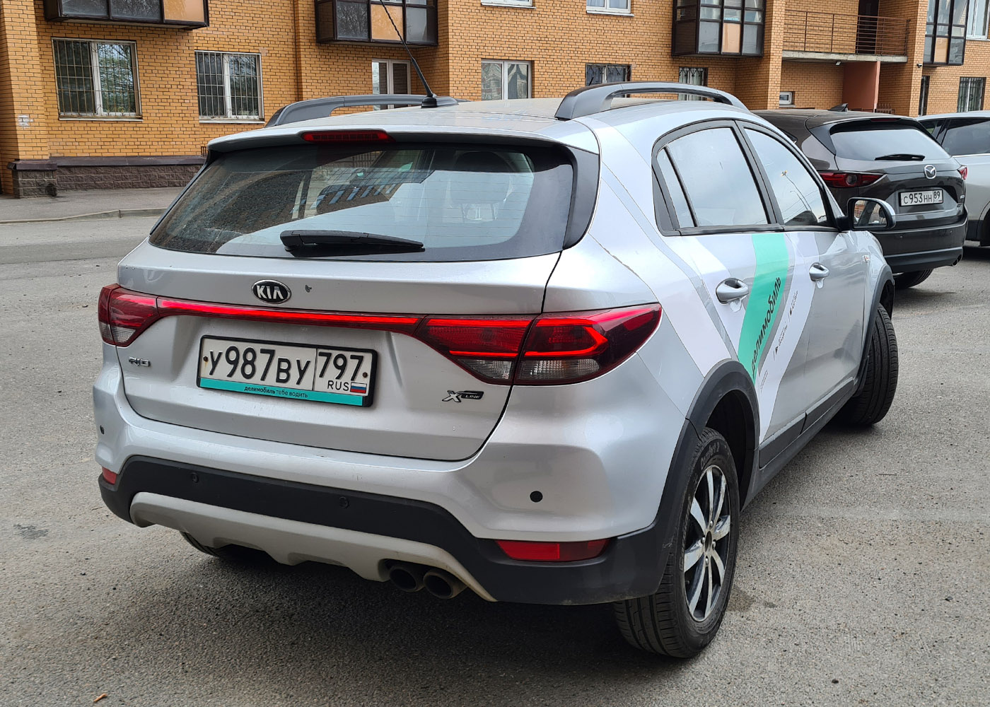 Санкт-Петербург, KIA Rio № У 987 ВУ 797