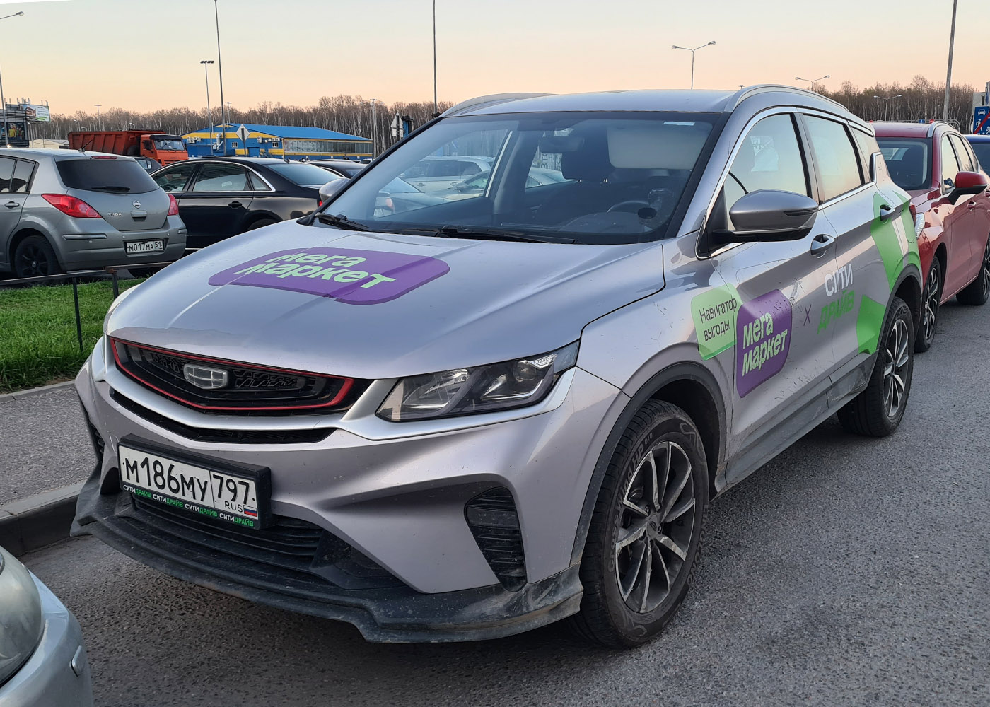 Санкт-Петербург, Geely Coolray № М 186 МУ 797
