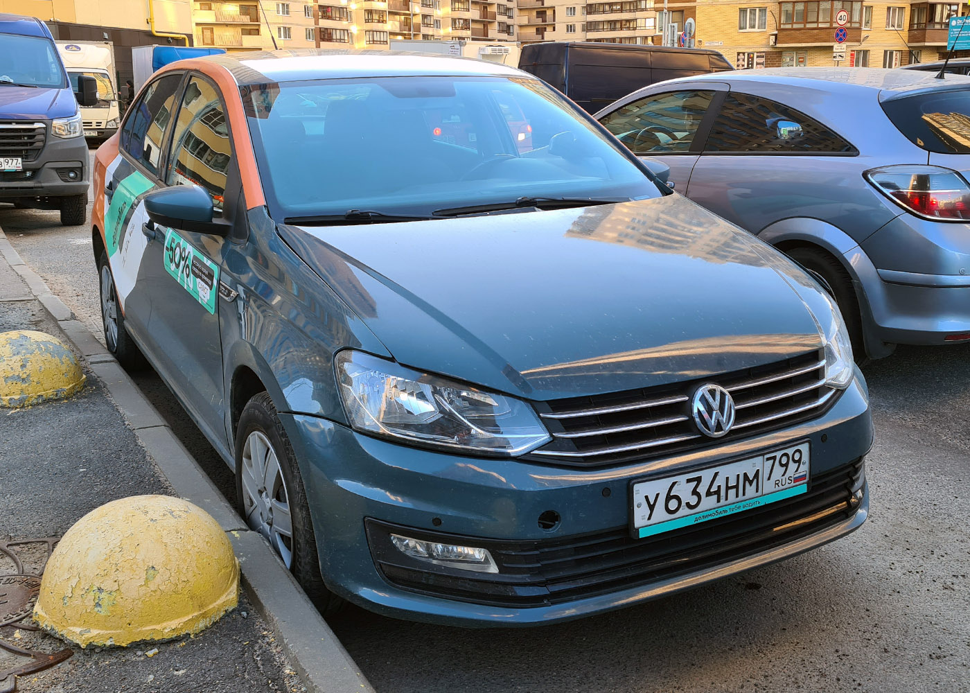 Санкт-Петербург, Volkswagen Polo № У 634 НМ 799