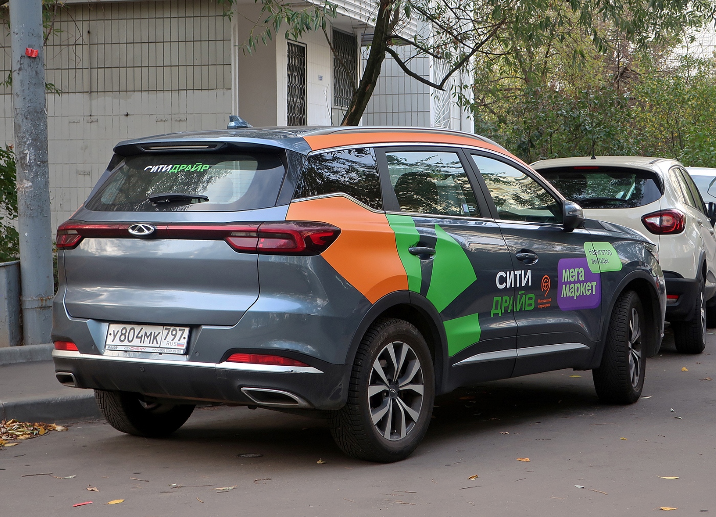 Москва, Chery Tiggo 7 № У 804 МК 797