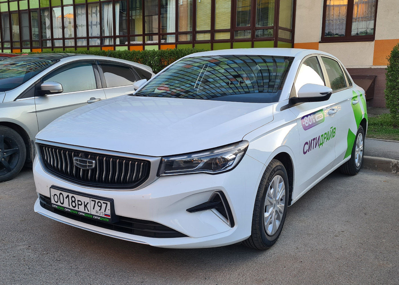 Санкт-Петербург, Geely Emgrand № О 018 РК 797