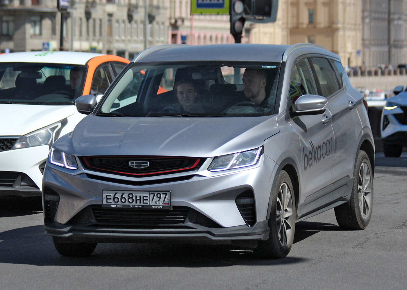 Санкт-Петербург, Geely Coolray № Е 668 НЕ 797