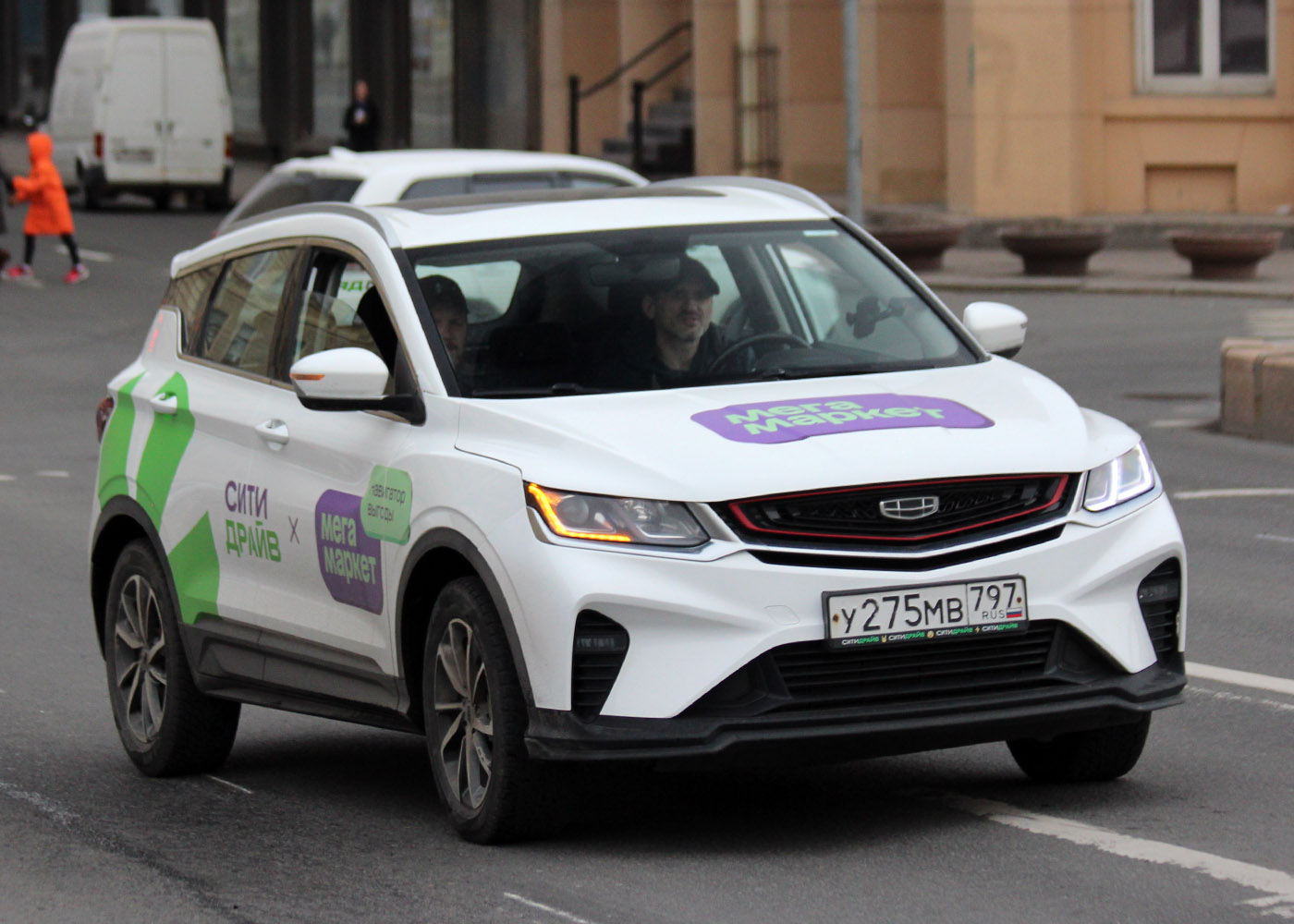 Санкт-Петербург, Geely Coolray № У 275 МВ 797