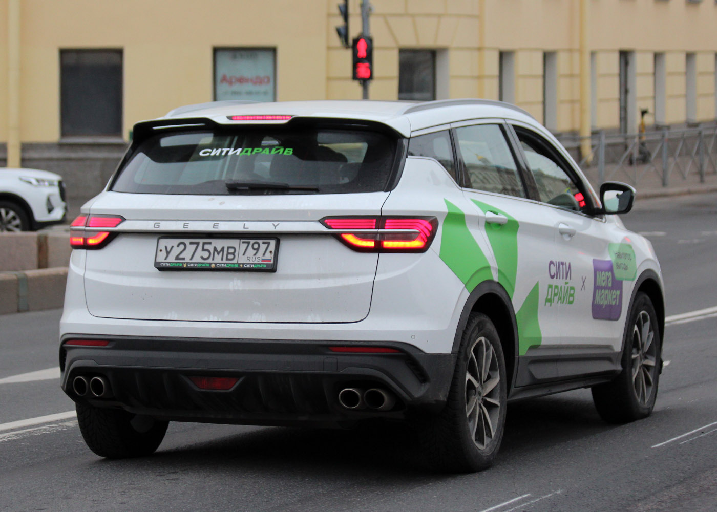 Санкт-Петербург, Geely Coolray № У 275 МВ 797