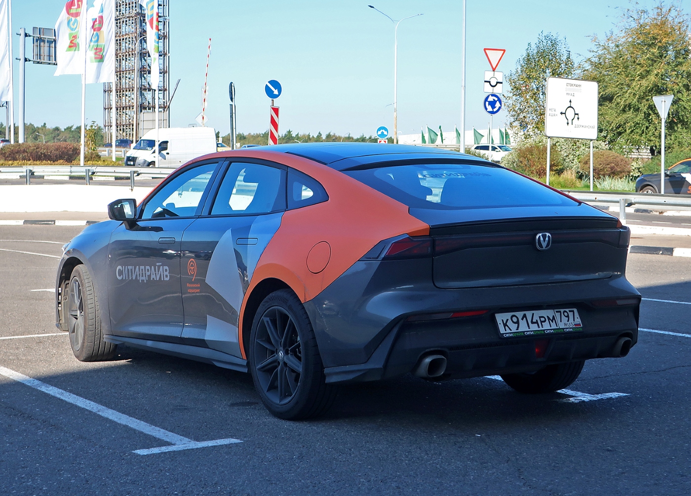 Москва, Changan UNI-V № К 914 РМ 797