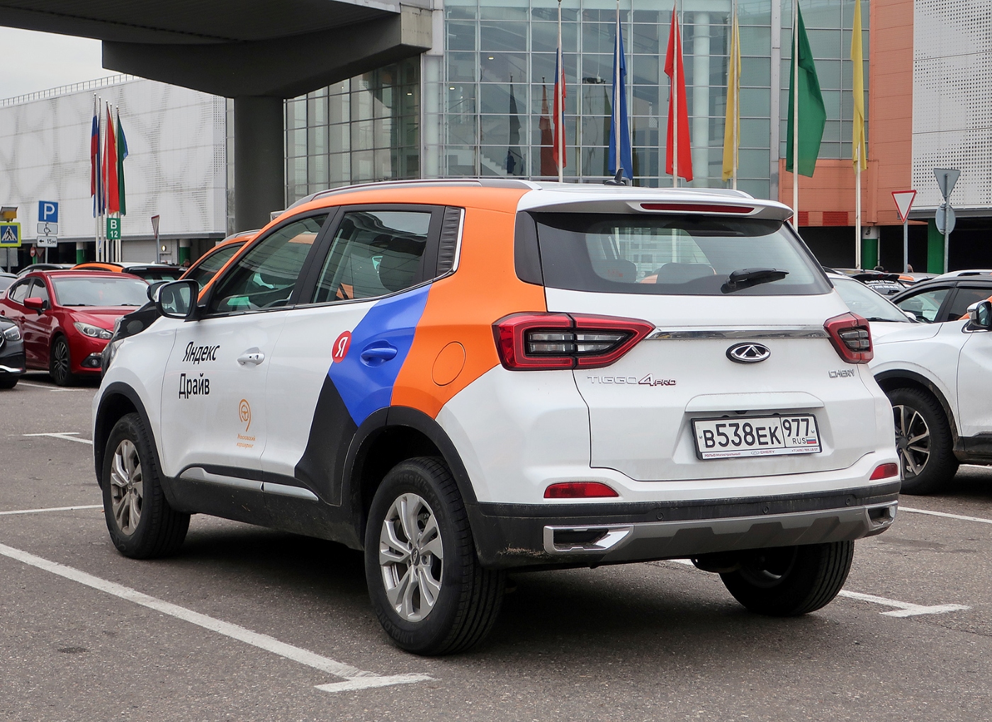 Москва, Chery Tiggo 4 № В 538 ЕК 977
