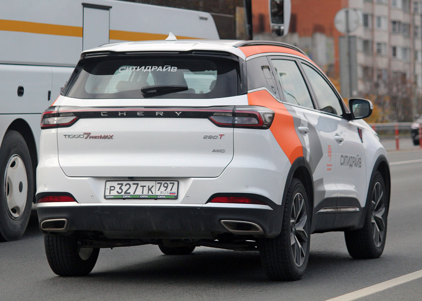 Москва, Chery Tiggo 7 № Р 327 ТК 797