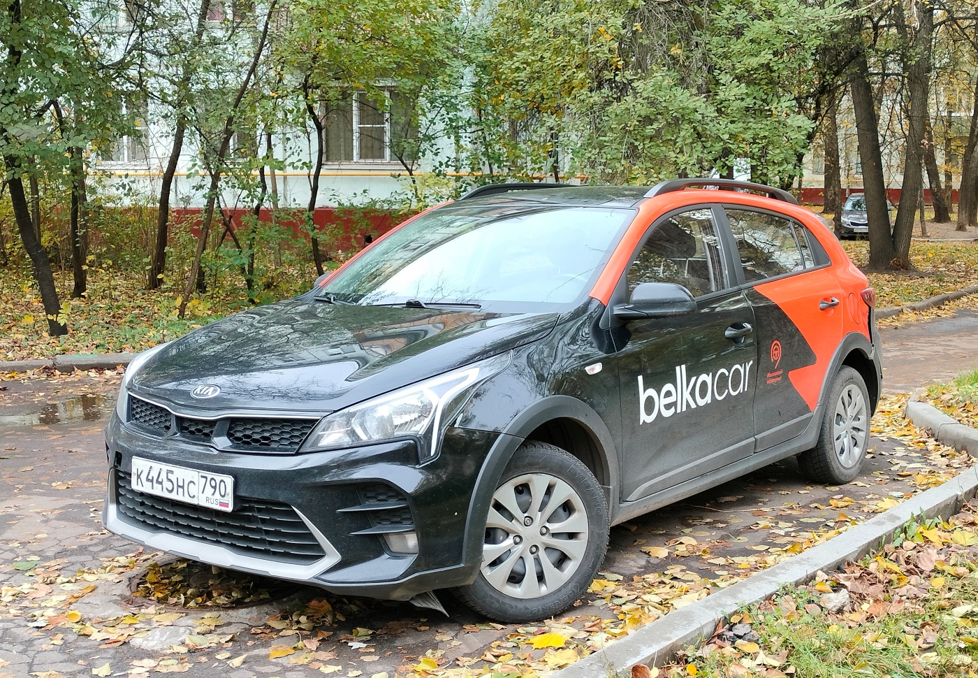 Москва, KIA Rio № К 445 НС 790