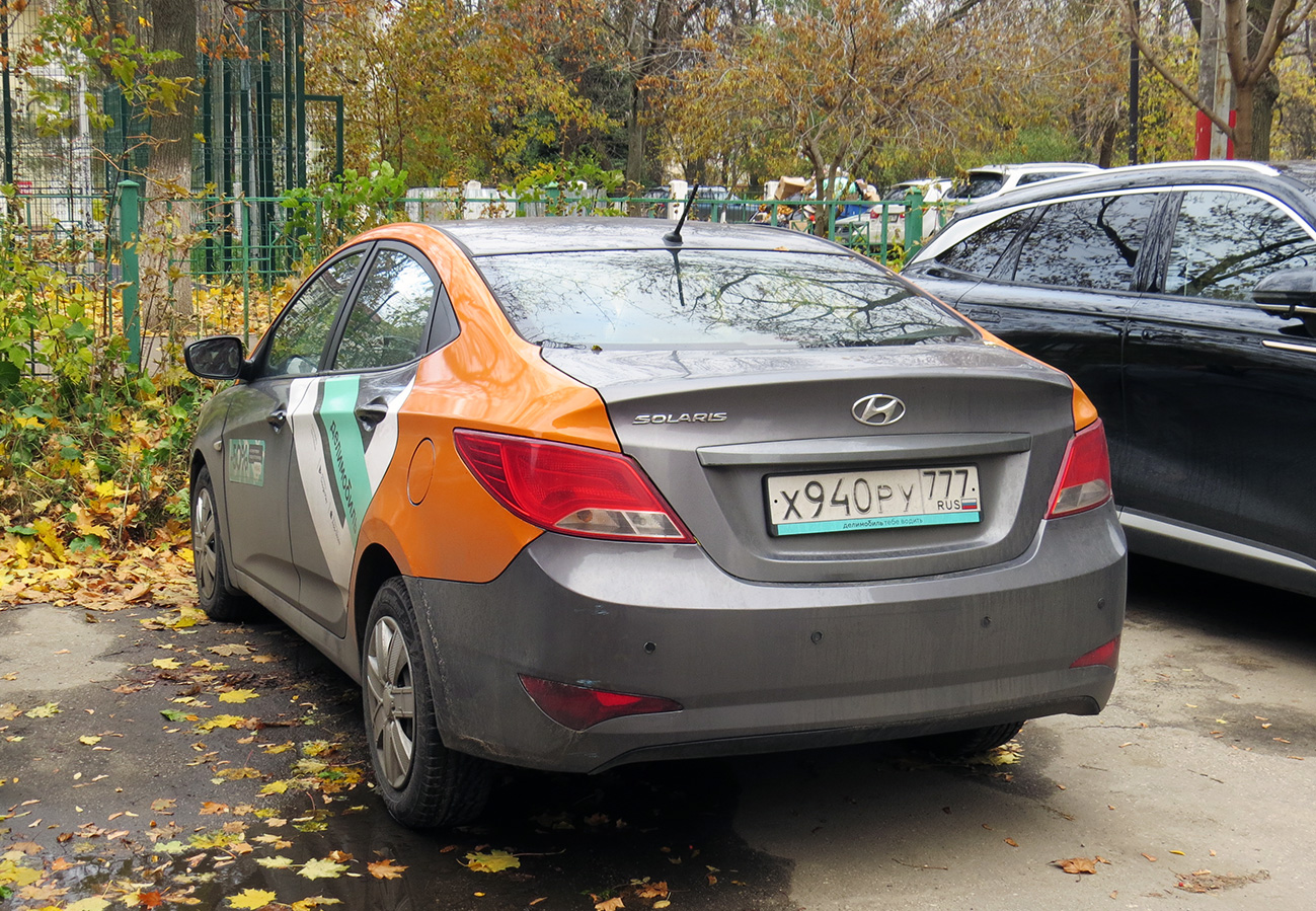 Нижний Новгород, Hyundai Solaris № Х 940 РУ 777