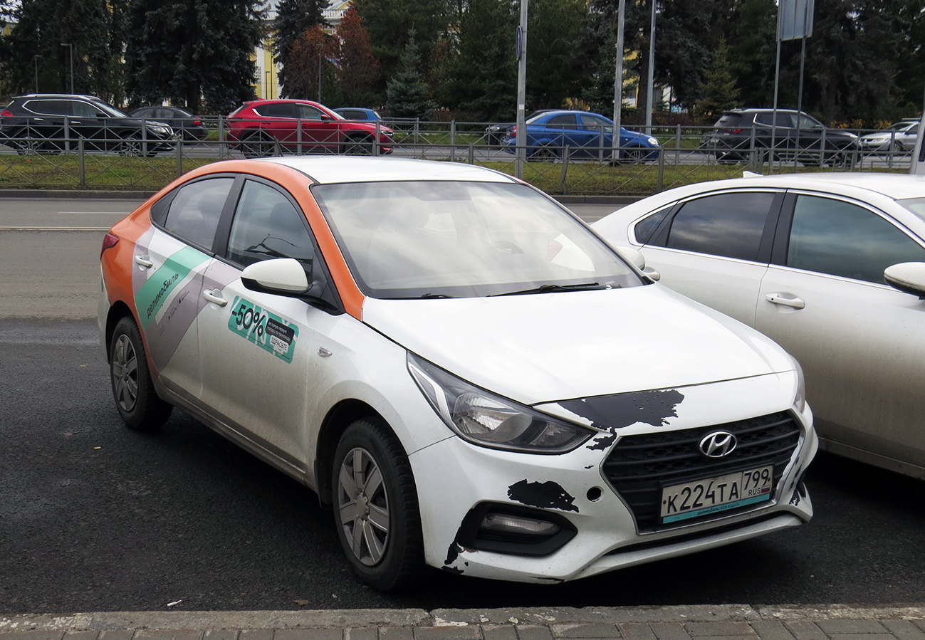 Нижний Новгород, Hyundai Solaris № К 224 ТА 799