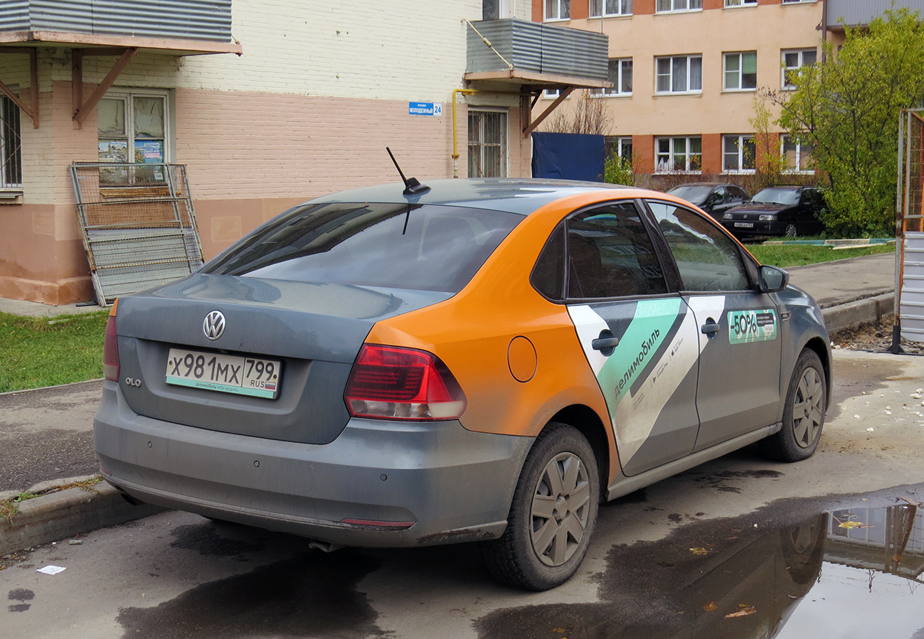 Нижний Новгород, Volkswagen Polo № Х 981 МХ 799