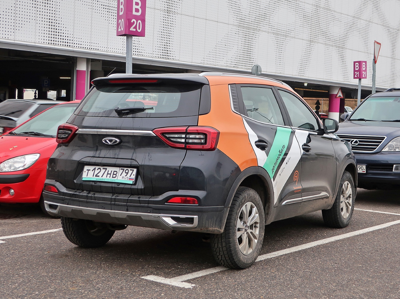 Москва, Chery Tiggo 4 № Т 127 НВ 797