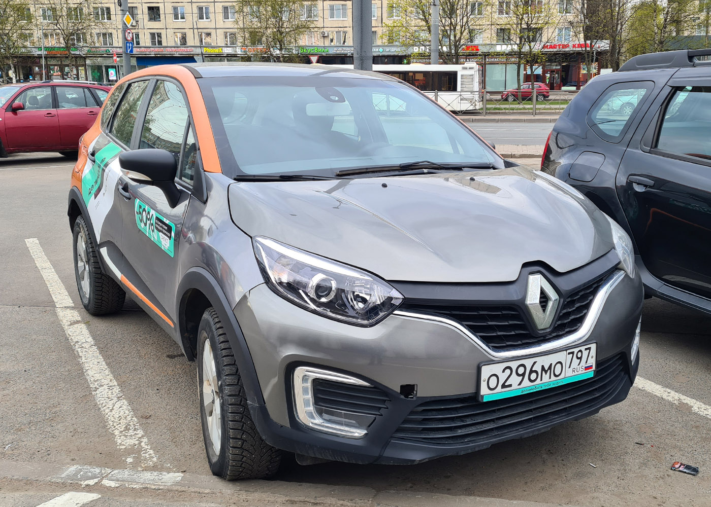Санкт-Петербург, Renault Kaptur № О 296 МО 797