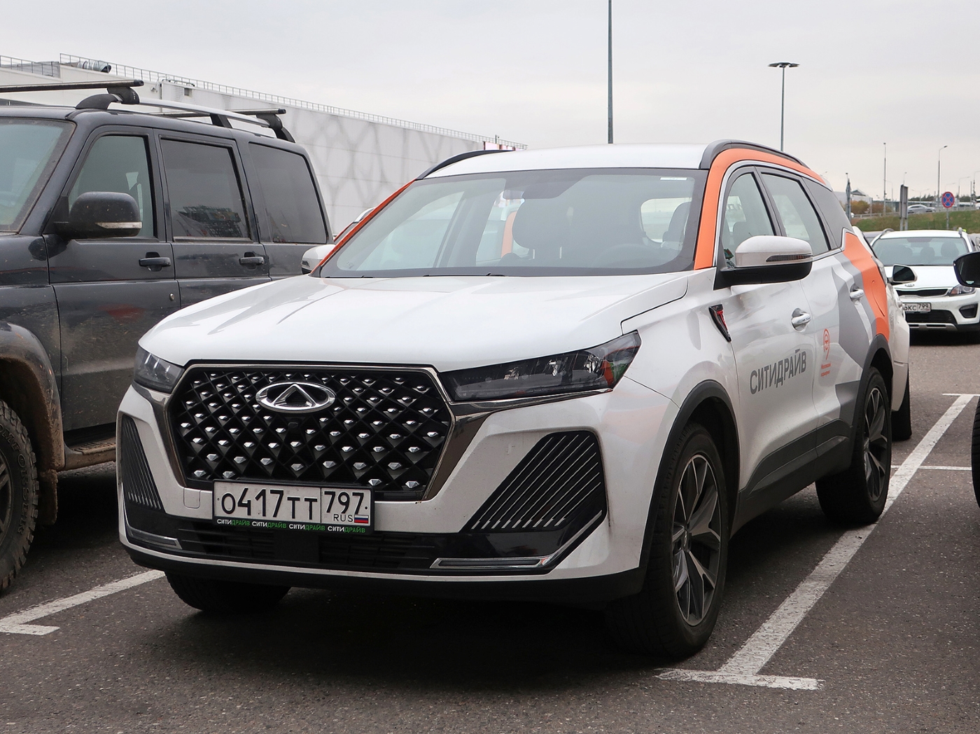 Москва, Chery Tiggo 7 № О 417 ТТ 797