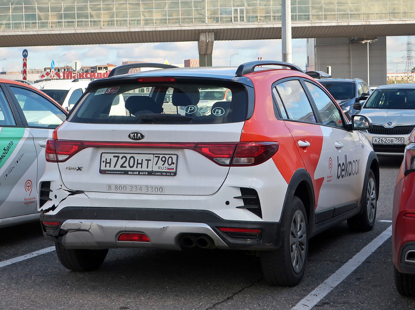 Москва, KIA Rio № Н 720 НТ 790