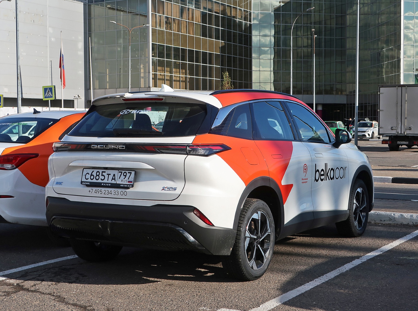 Москва, BAIC Beijing X55 № С 685 ТА 797