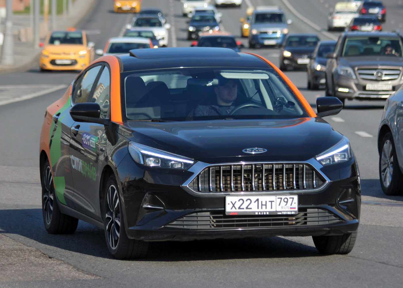 Москва, JAC J7 № Х 221 НТ 797