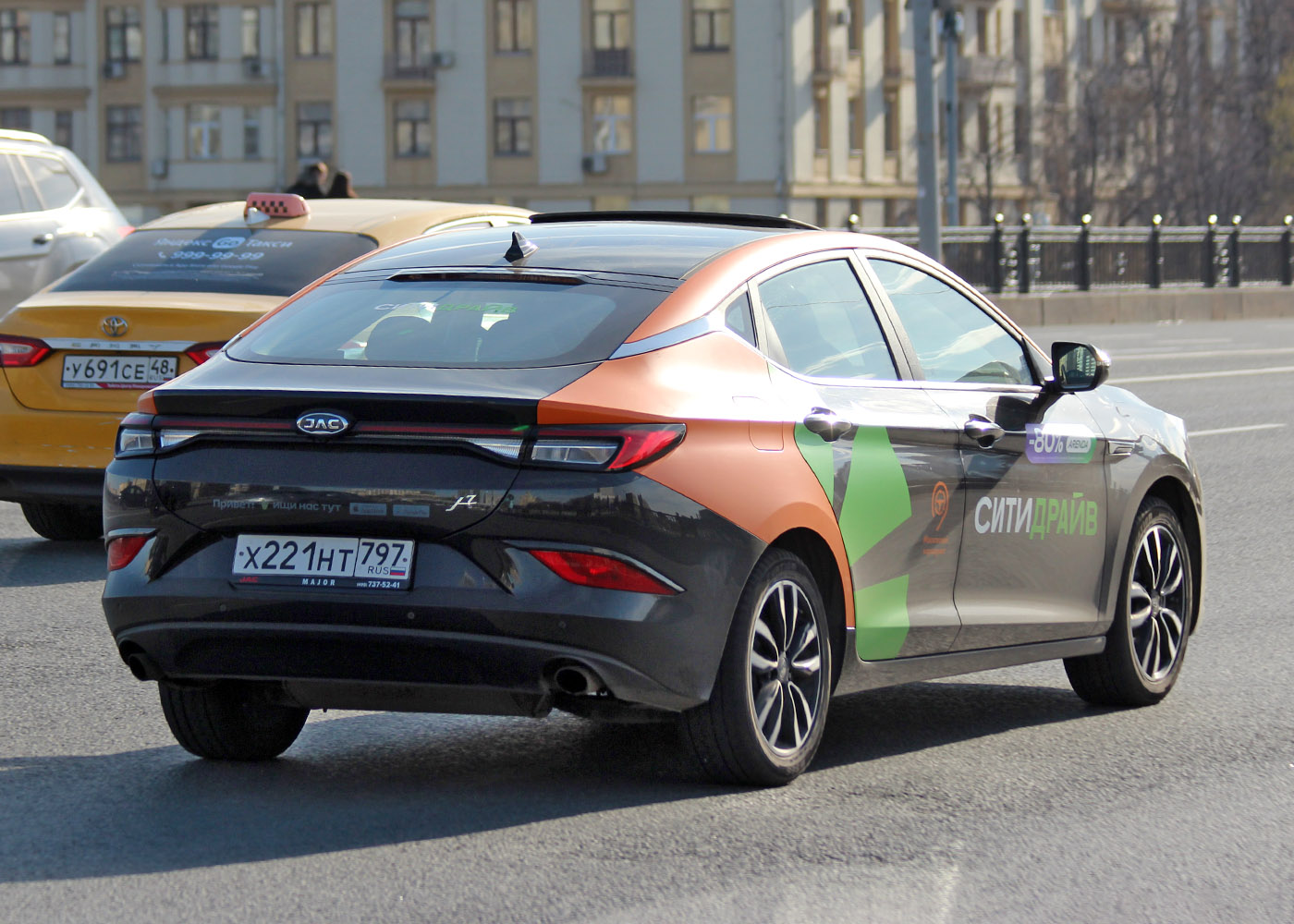 Москва, JAC J7 № Х 221 НТ 797