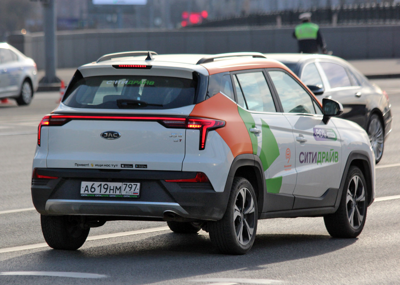 Москва, JAC JS4 № А 619 НМ 797