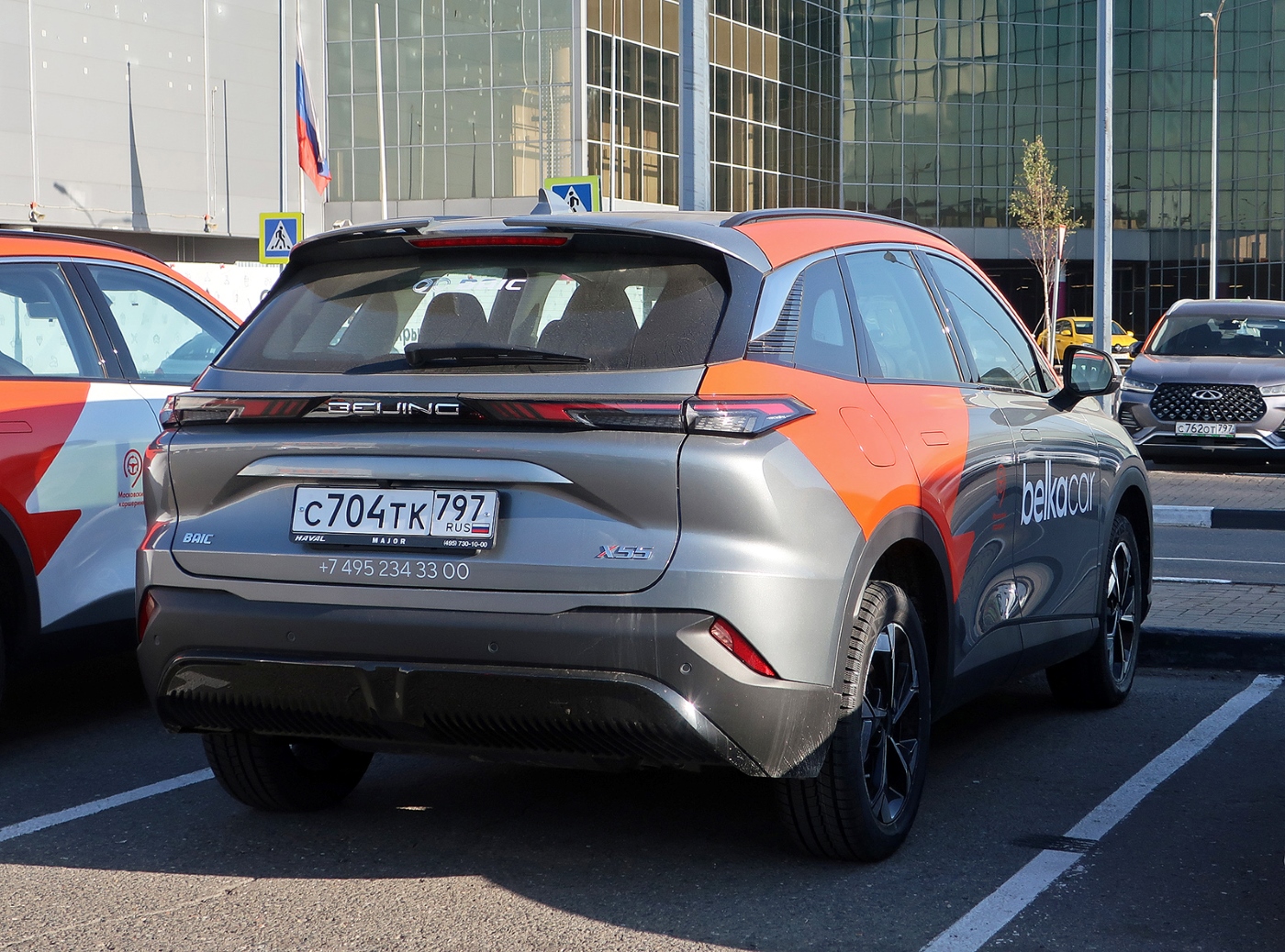 Москва, BAIC Beijing X55 № С 704 ТК 797