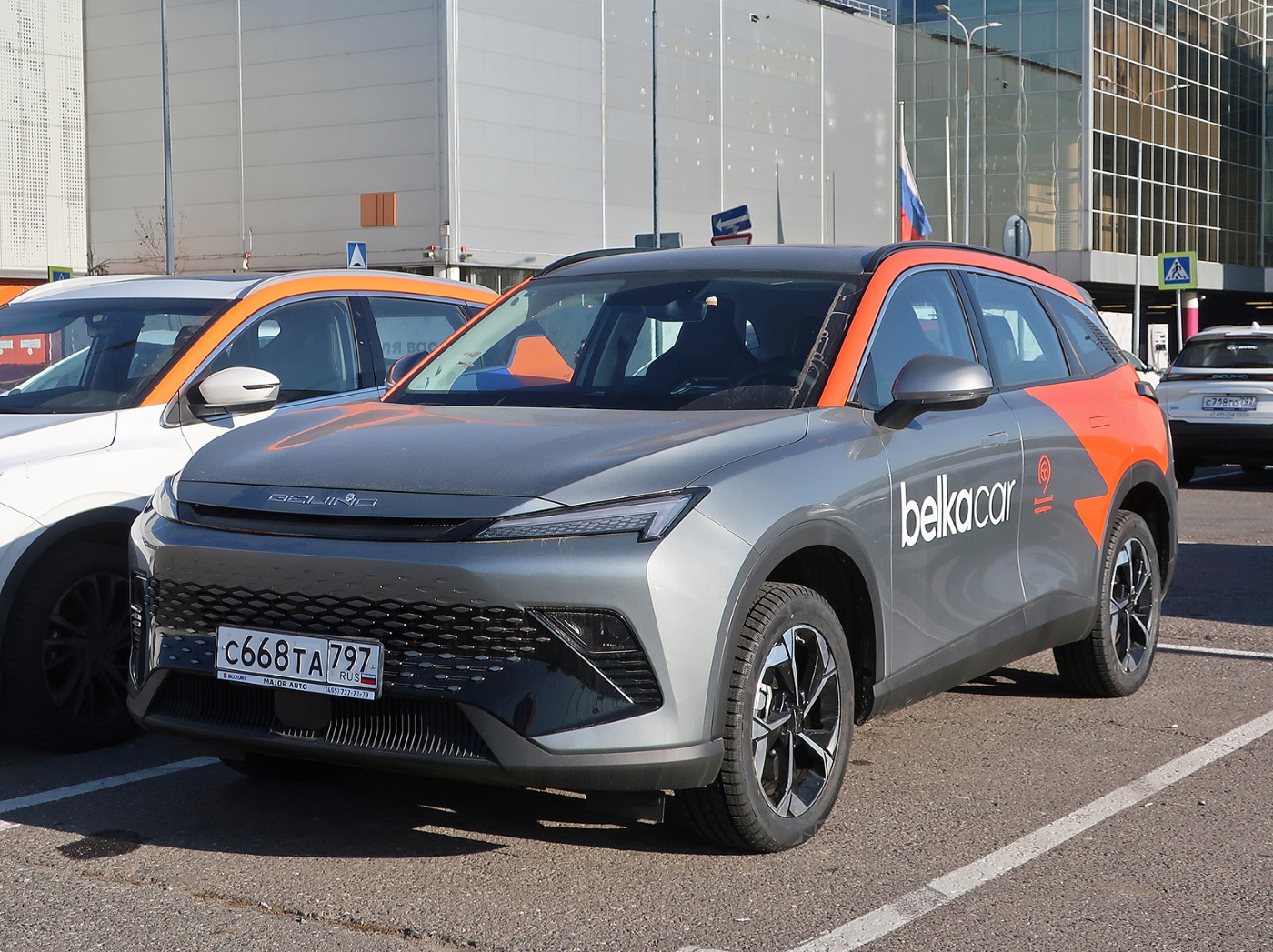Москва, BAIC Beijing X55 № С 668 ТА 797