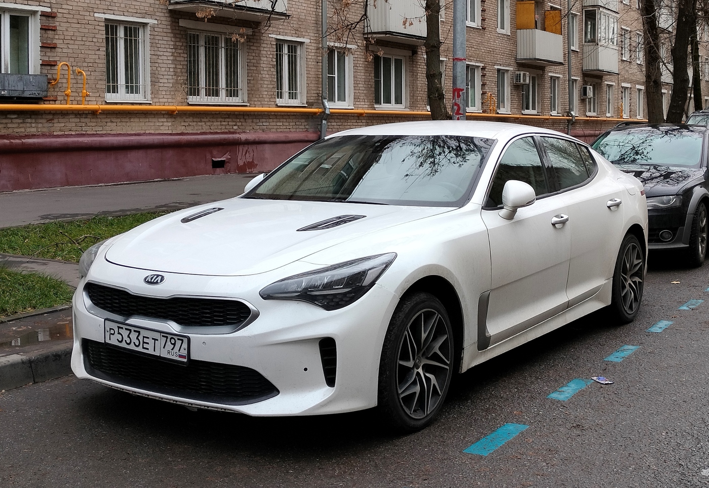 Москва, KIA Stinger № Р 533 ЕТ 797