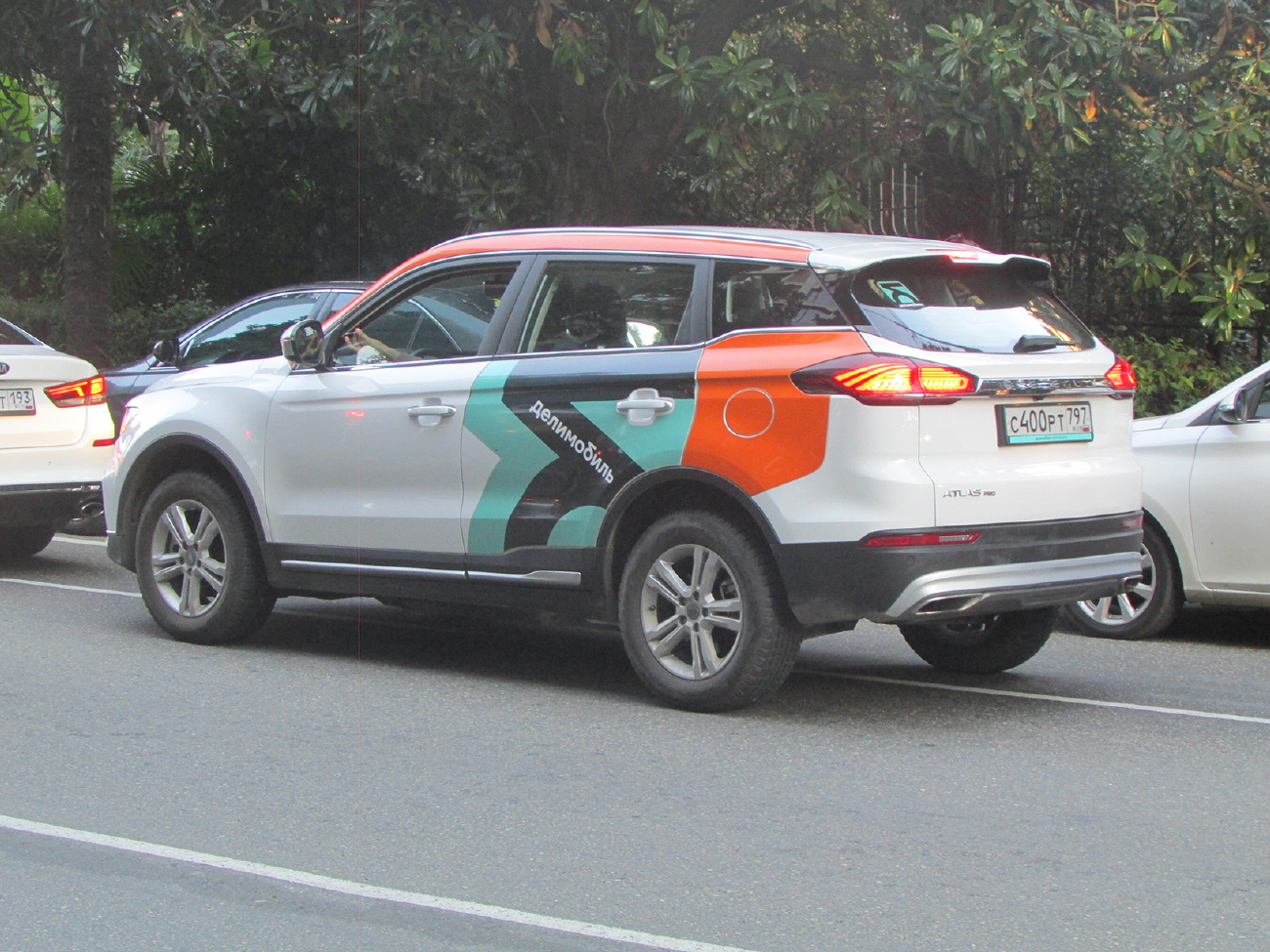 Сочи, Geely Atlas № С 400 РТ 797