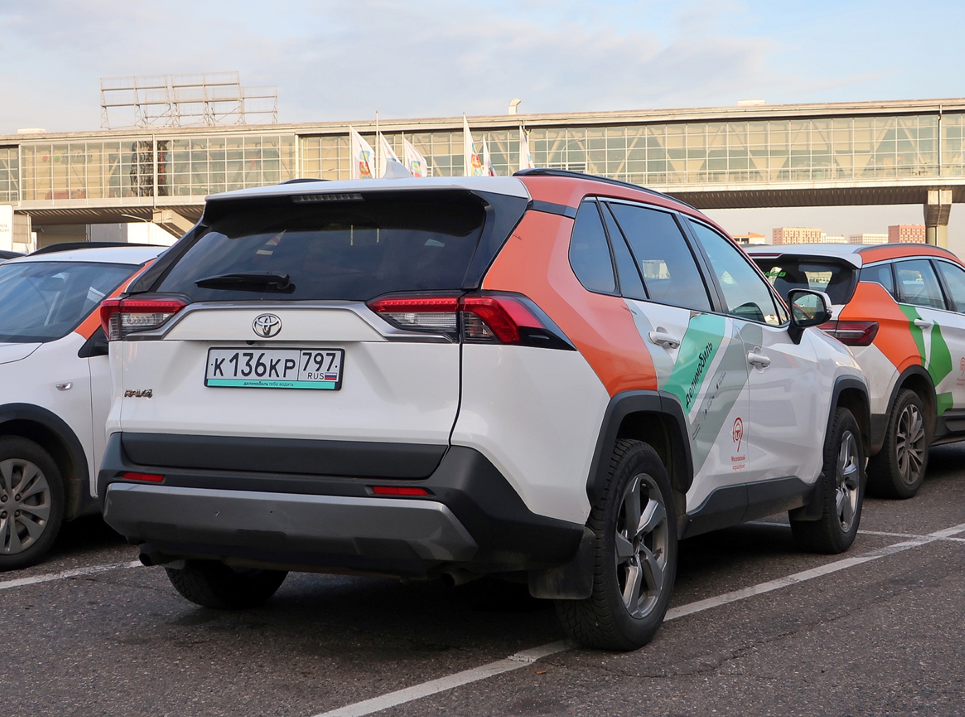 Москва, Toyota RAV4 № К 136 КР 797