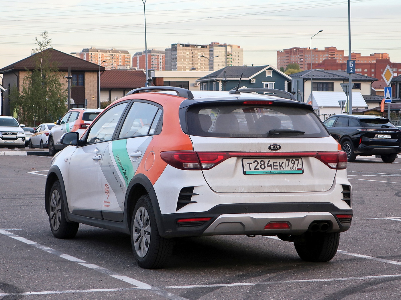 Москва, KIA Rio № Т 284 ЕК 797