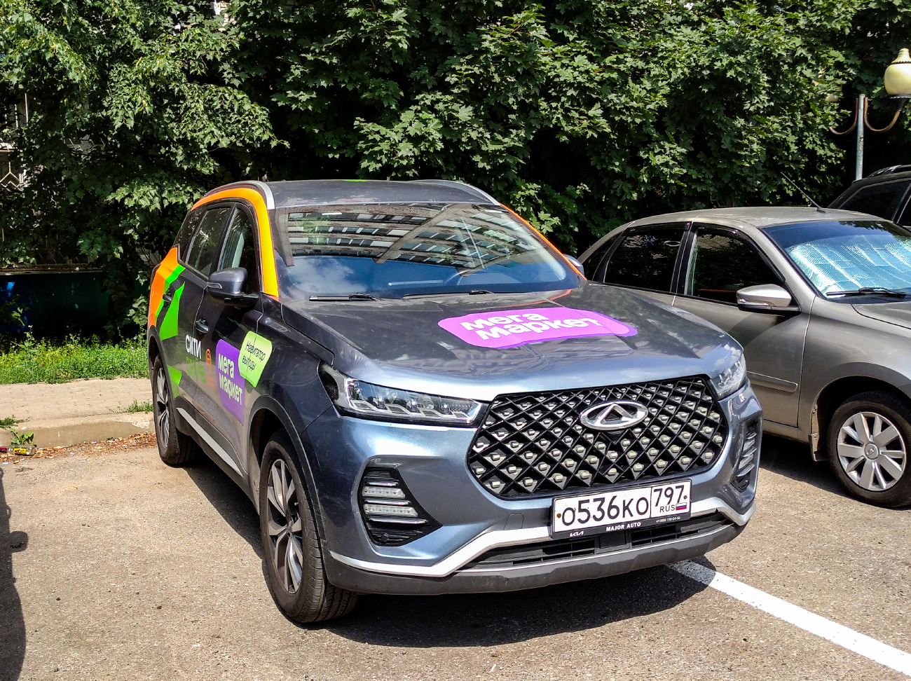 Москва, Chery Tiggo 7 № О 536 КО 797