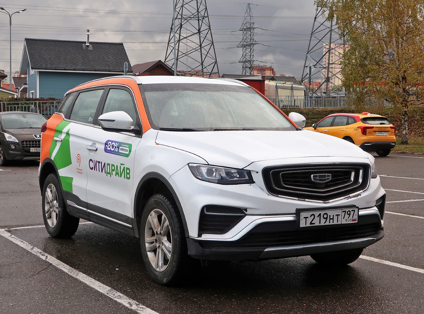 Москва, Geely Atlas № Т 219 НТ 797