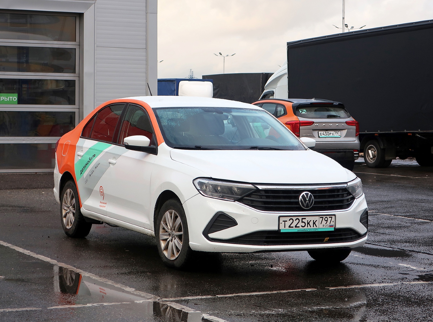 Москва, Volkswagen Polo № Т 225 КК 797