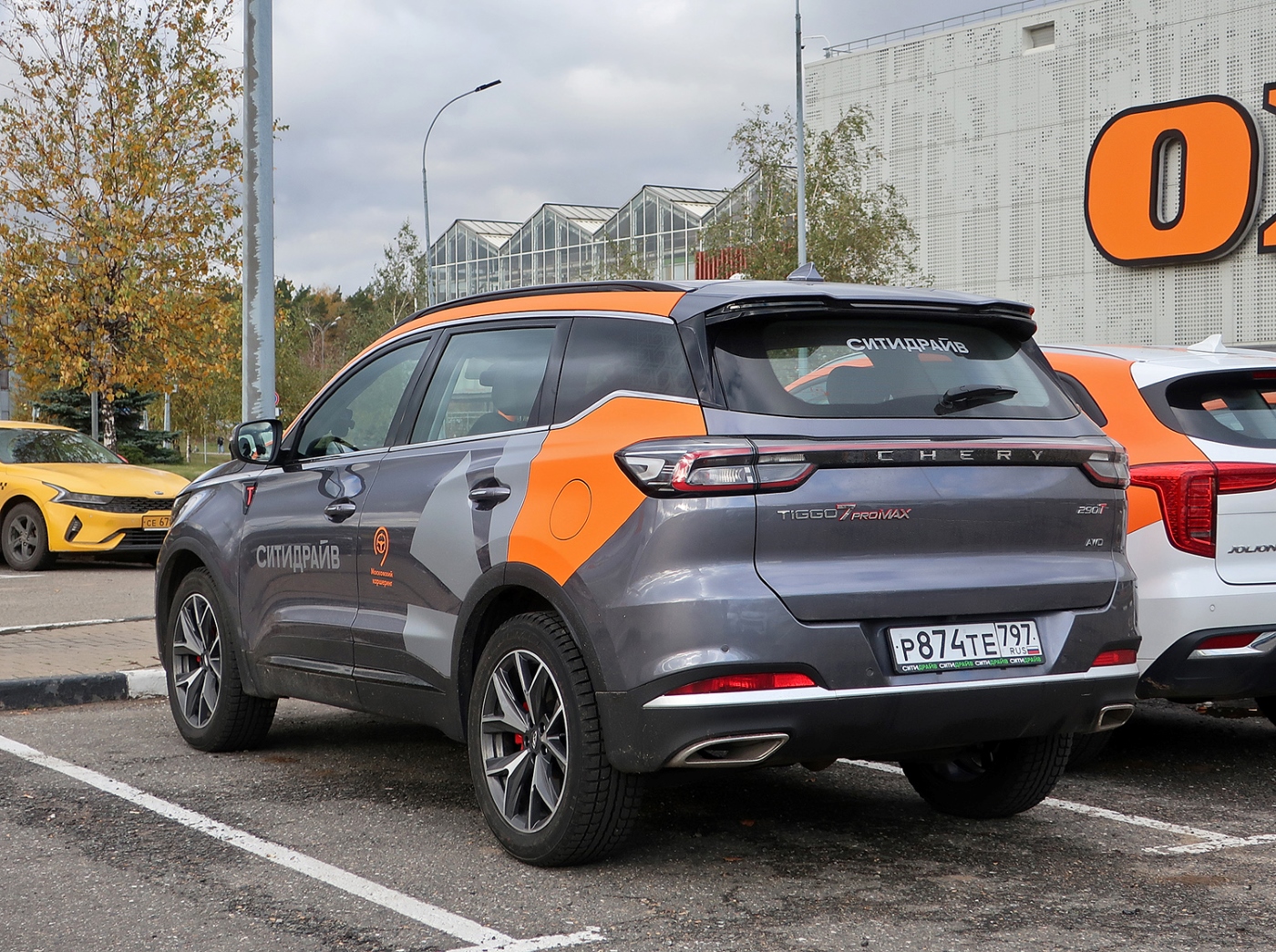 Москва, Chery Tiggo 7 № Р 874 ТЕ 797