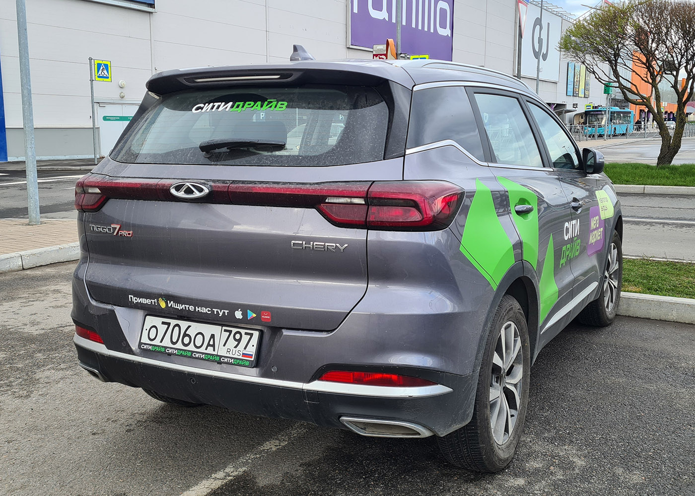 Санкт-Петербург, Chery Tiggo 7 № О 706 ОА 797
