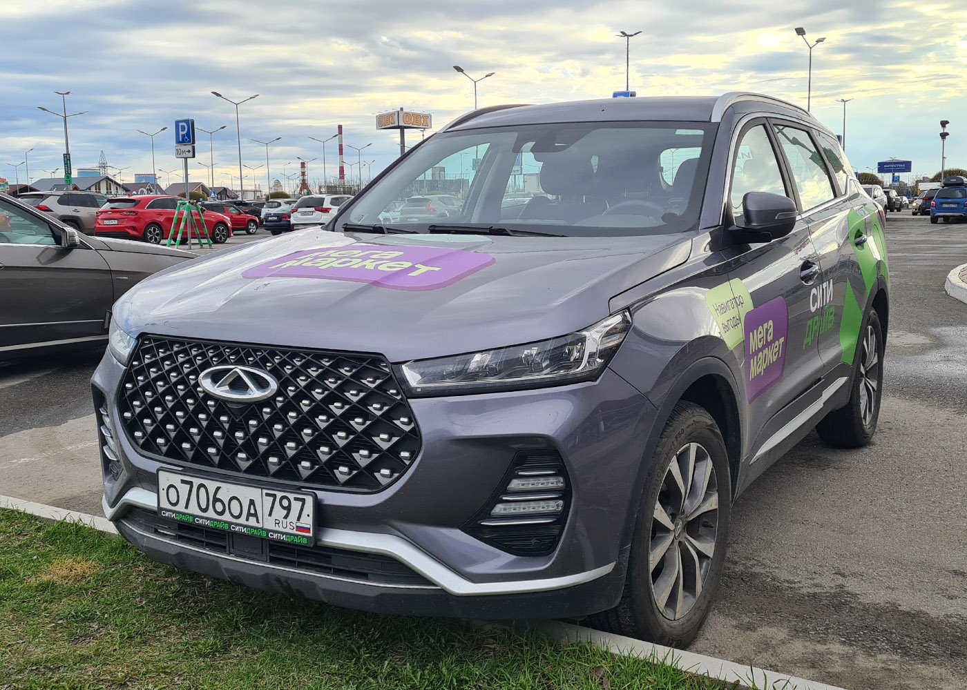 Санкт-Петербург, Chery Tiggo 7 № О 706 ОА 797