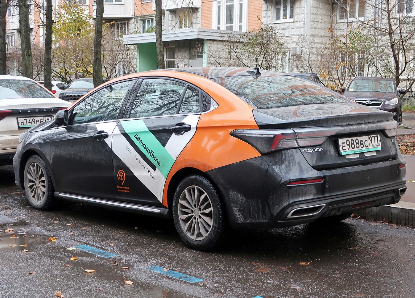 Москва, Omoda S5 № Е 988 ВС 977