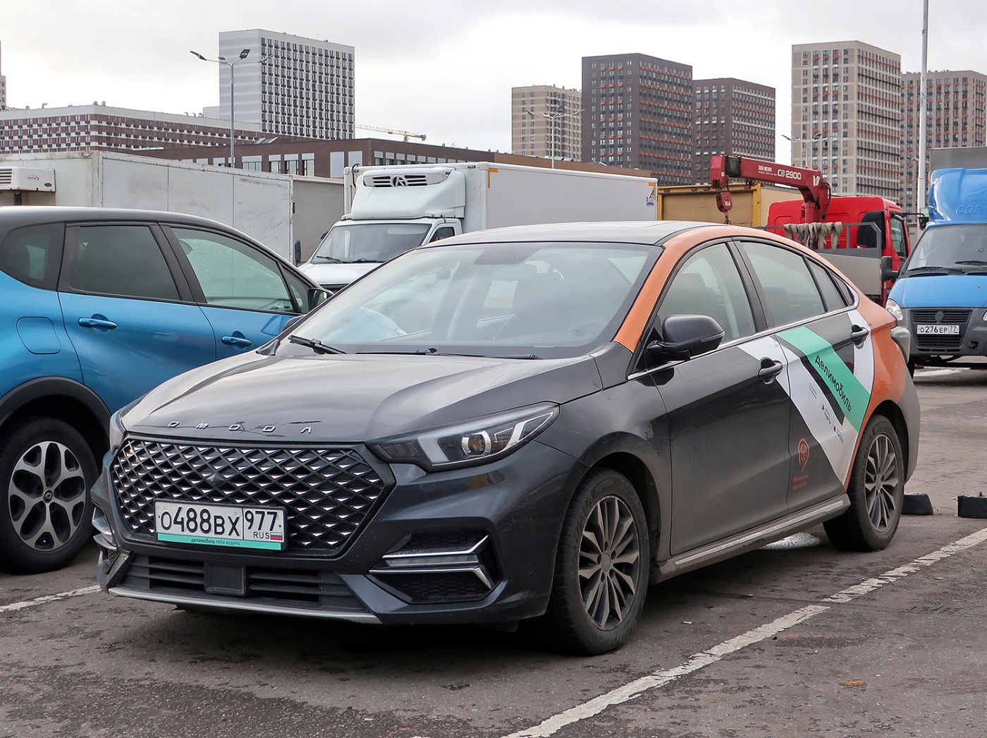 Москва, Omoda S5 № О 488 ВХ 977