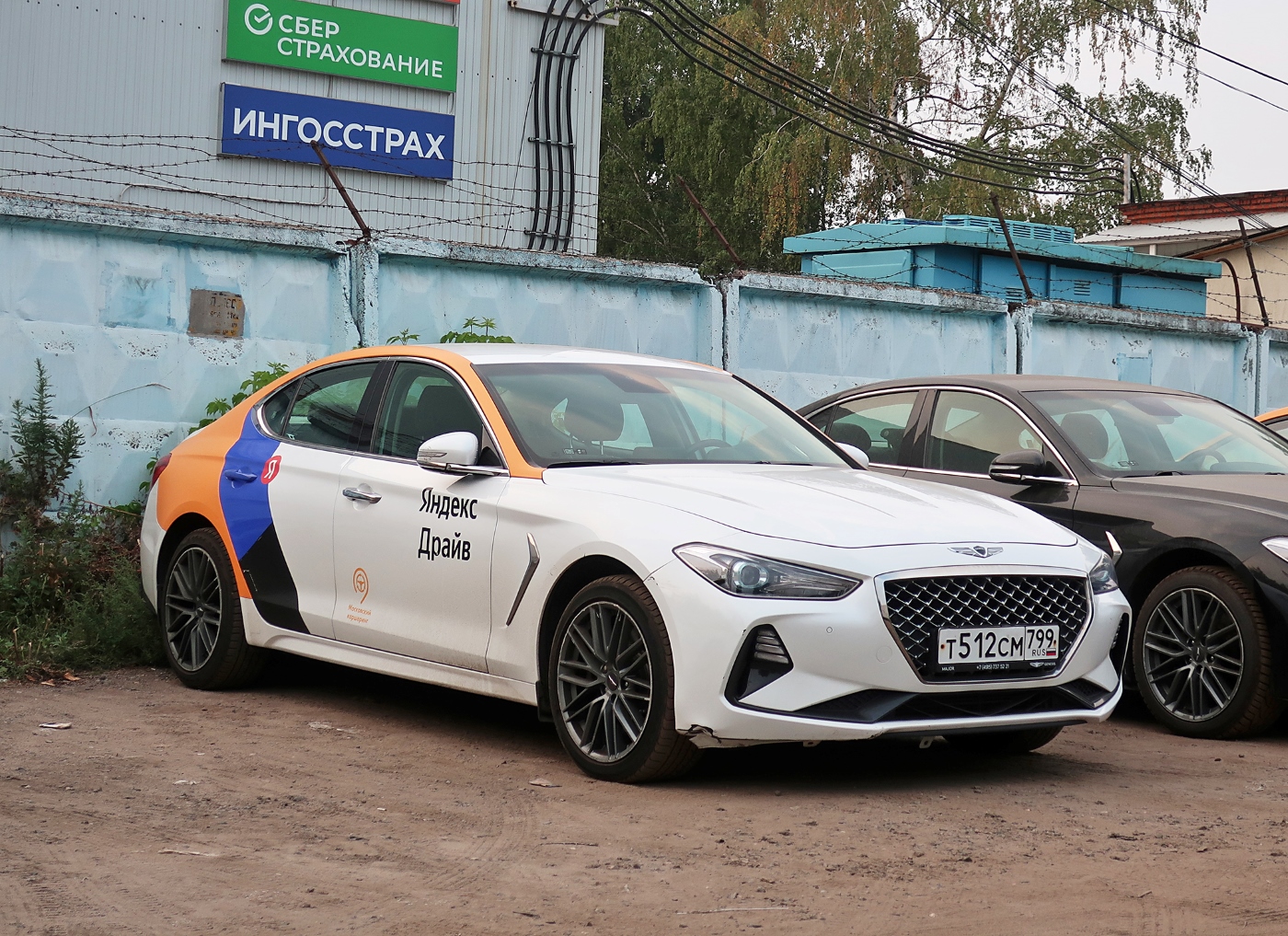 Москва, Genesis G70 № Т 512 СМ 799
