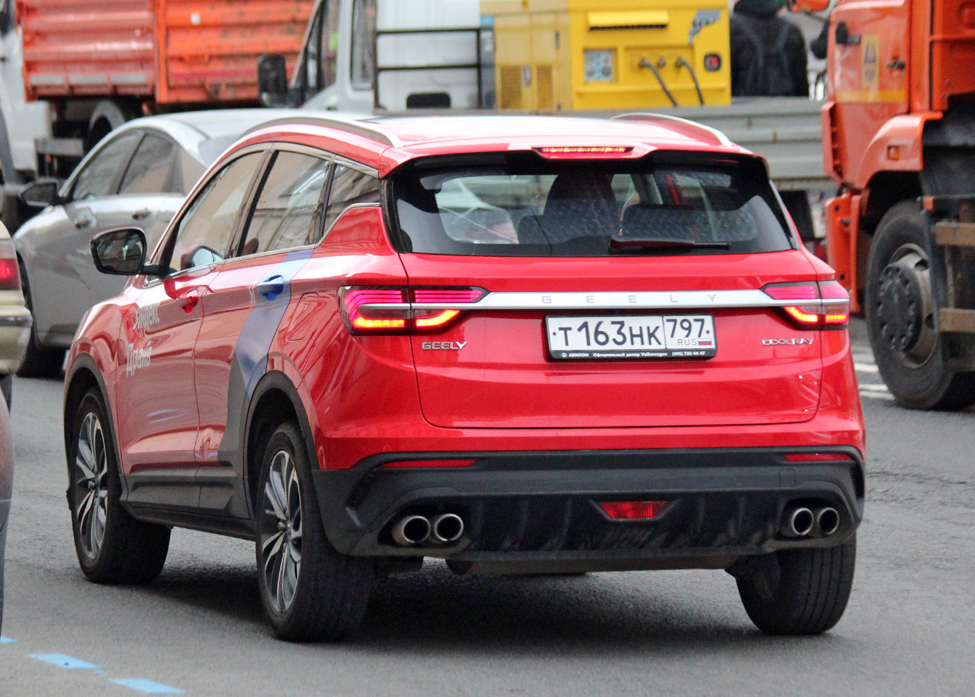 Санкт-Петербург, Geely Coolray № Т 163 НК 797