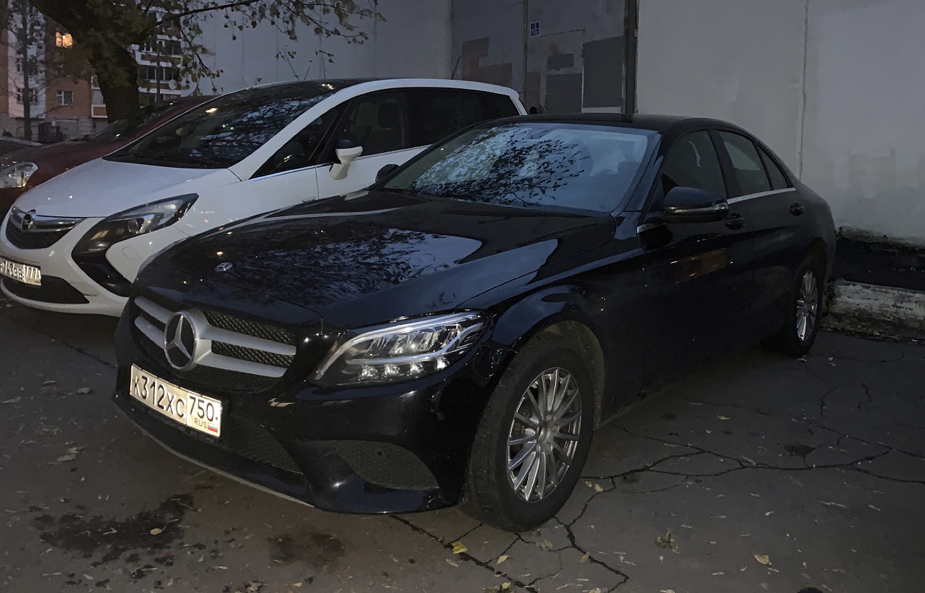 Межгород (Москва - Санкт-Петербург), Mercedes-Benz C-Klasse № К 312 ХС 750