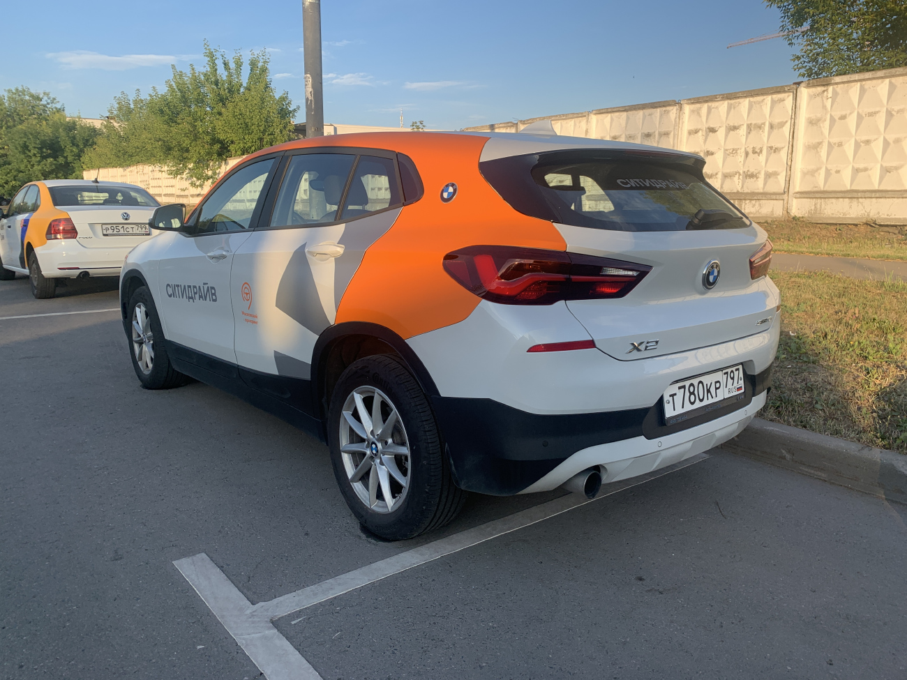 Москва, BMW X2 № Т 780 КР 797