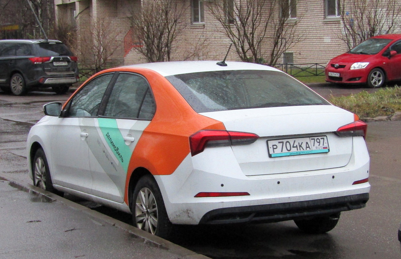 Санкт-Петербург, Škoda Rapid № Р 704 КА 797