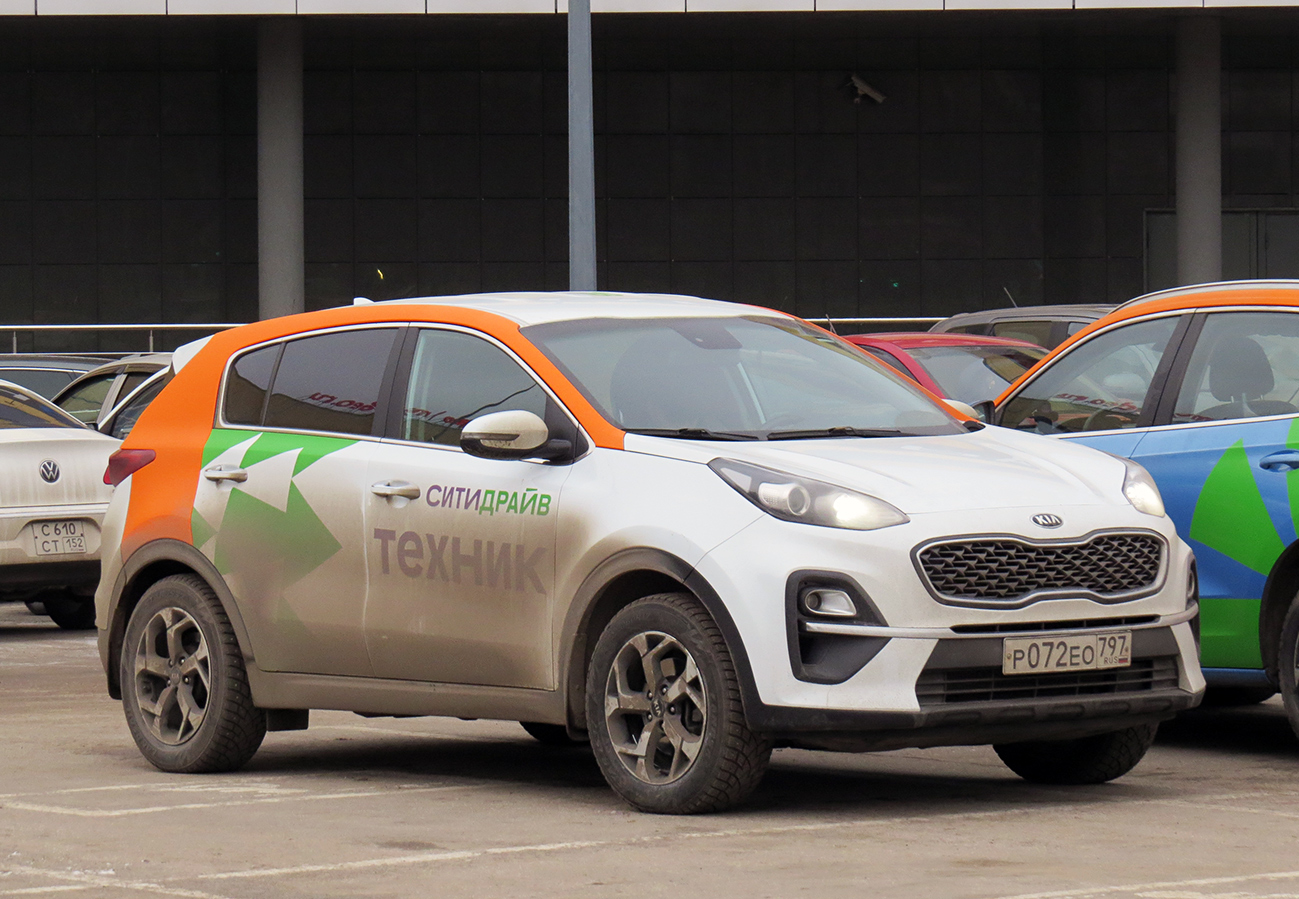 Нижний Новгород, KIA Sportage № Р 072 ЕО 797