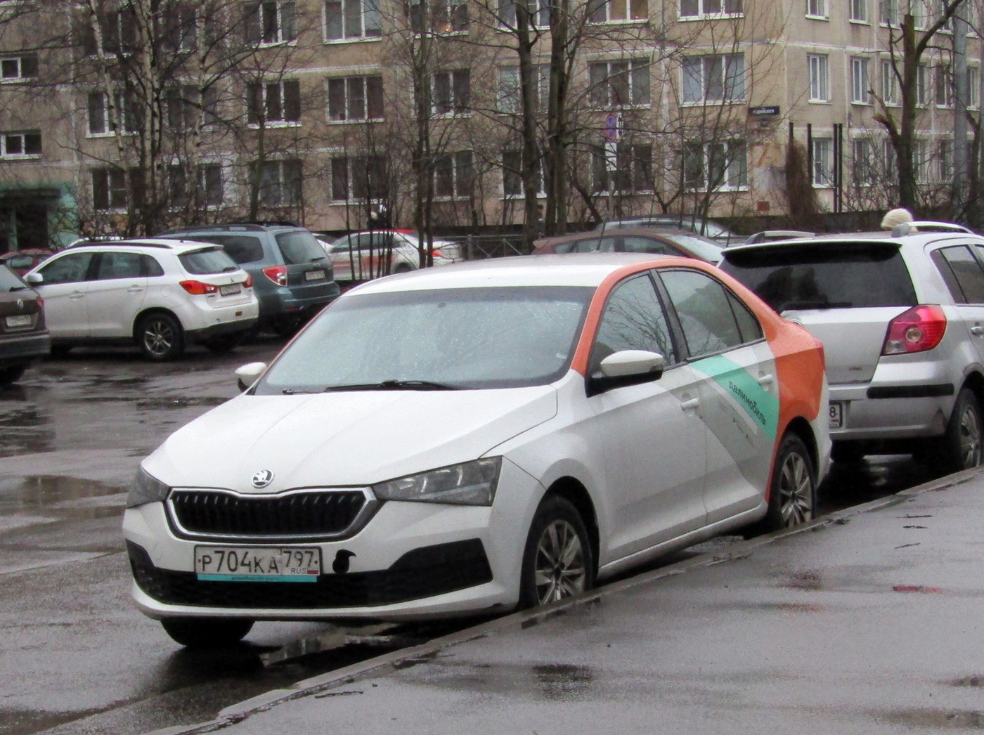 Санкт-Петербург, Škoda Rapid № Р 704 КА 797