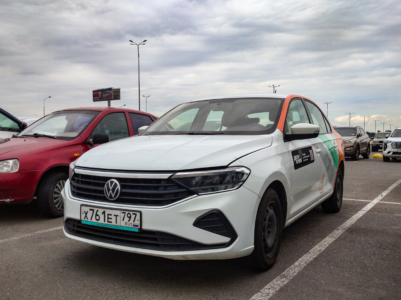 Москва, Volkswagen Polo № Х 761 ЕТ 797