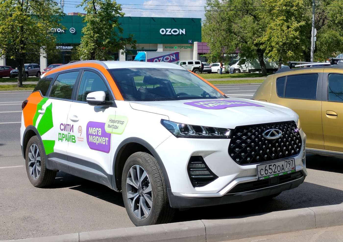 Москва, Chery Tiggo 7 № С 652 ОА 797