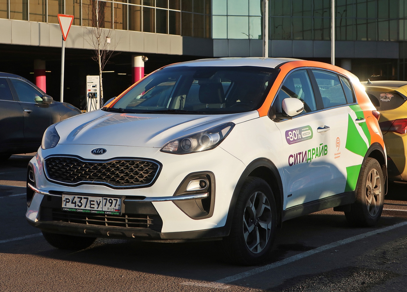 Москва, KIA Sportage № Р 437 ЕУ 797